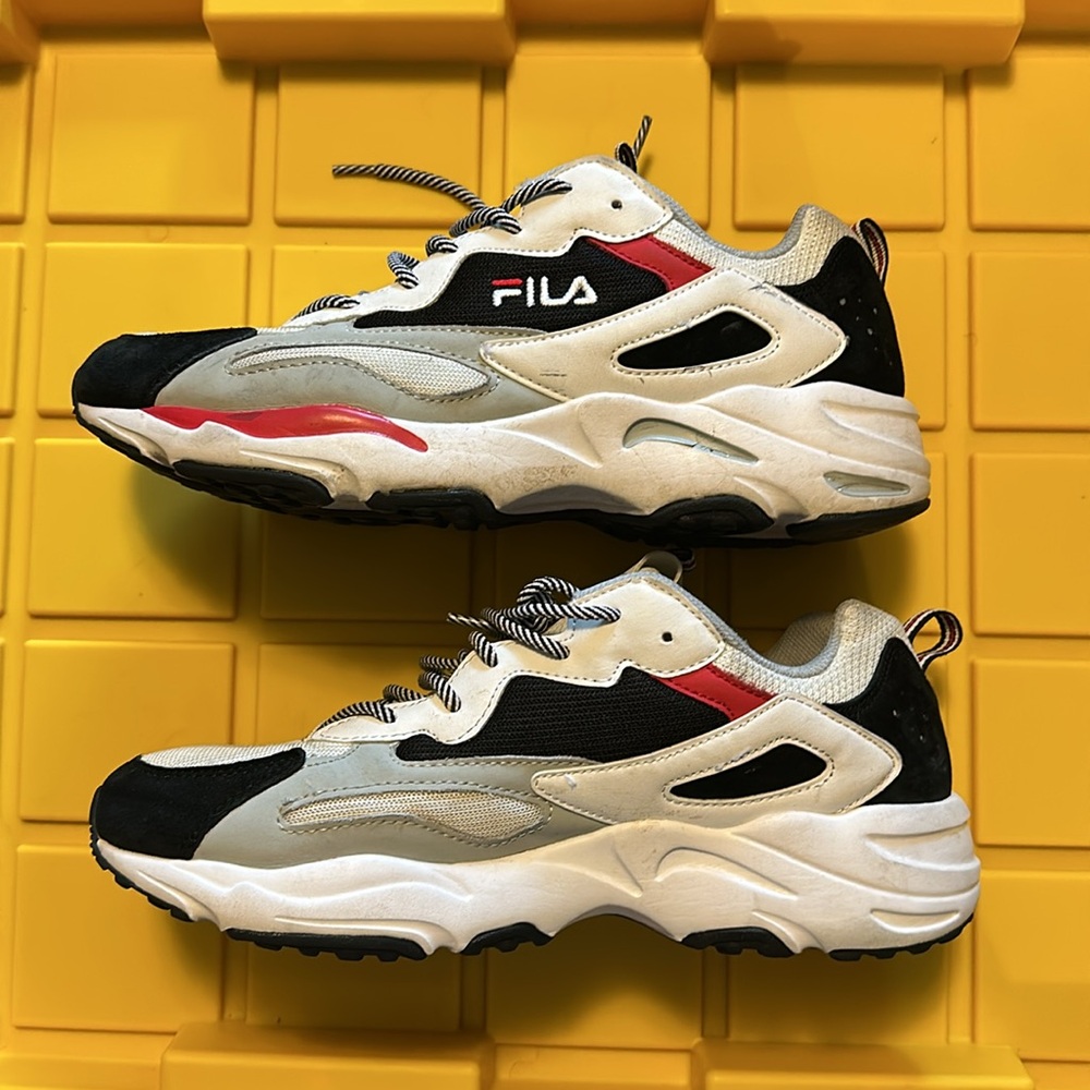 Fila Ray Tracer White Blue and Grey